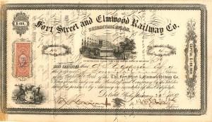 Fort Street and Elmwood Railway Co.
